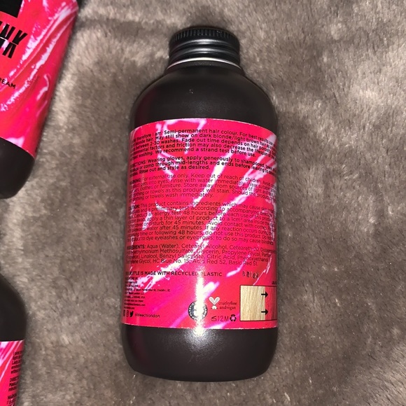 bleach london Hair New Lot 6 Bleach London The Big Pink 57oz Semi